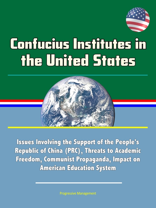 Title details for Confucius Institutes in the United States by Progressive Management - Available